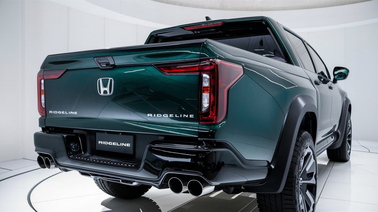 New 2025 Honda Ridgeline Pickup Revealed Finally Will It Be The Most