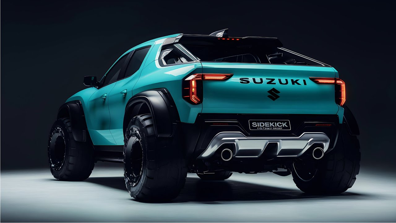 New 2025 model of the Suzuki Sidekick pickup truck is now in production ...