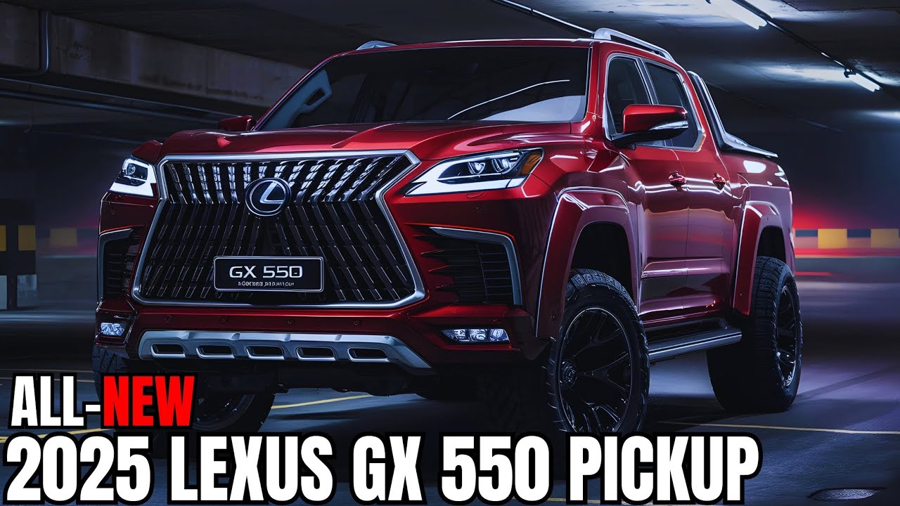 2025 Lexus GX Pickup Revealed - Big Luxury Truck! - Autoia