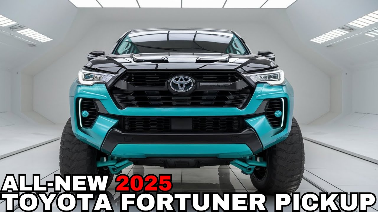 ¡Se revela la Toyota Fortuner 2025! ¿La más