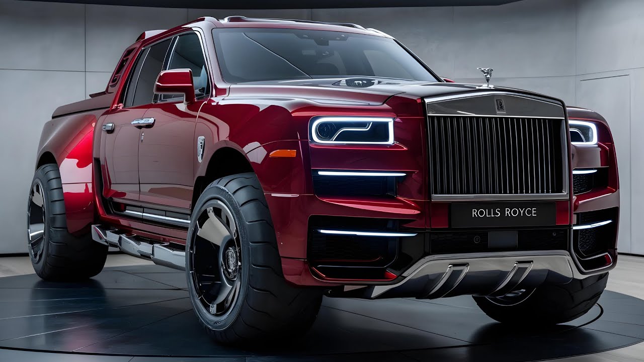 The new Rolls Royce 2025 Pickup has been launched the most expensive