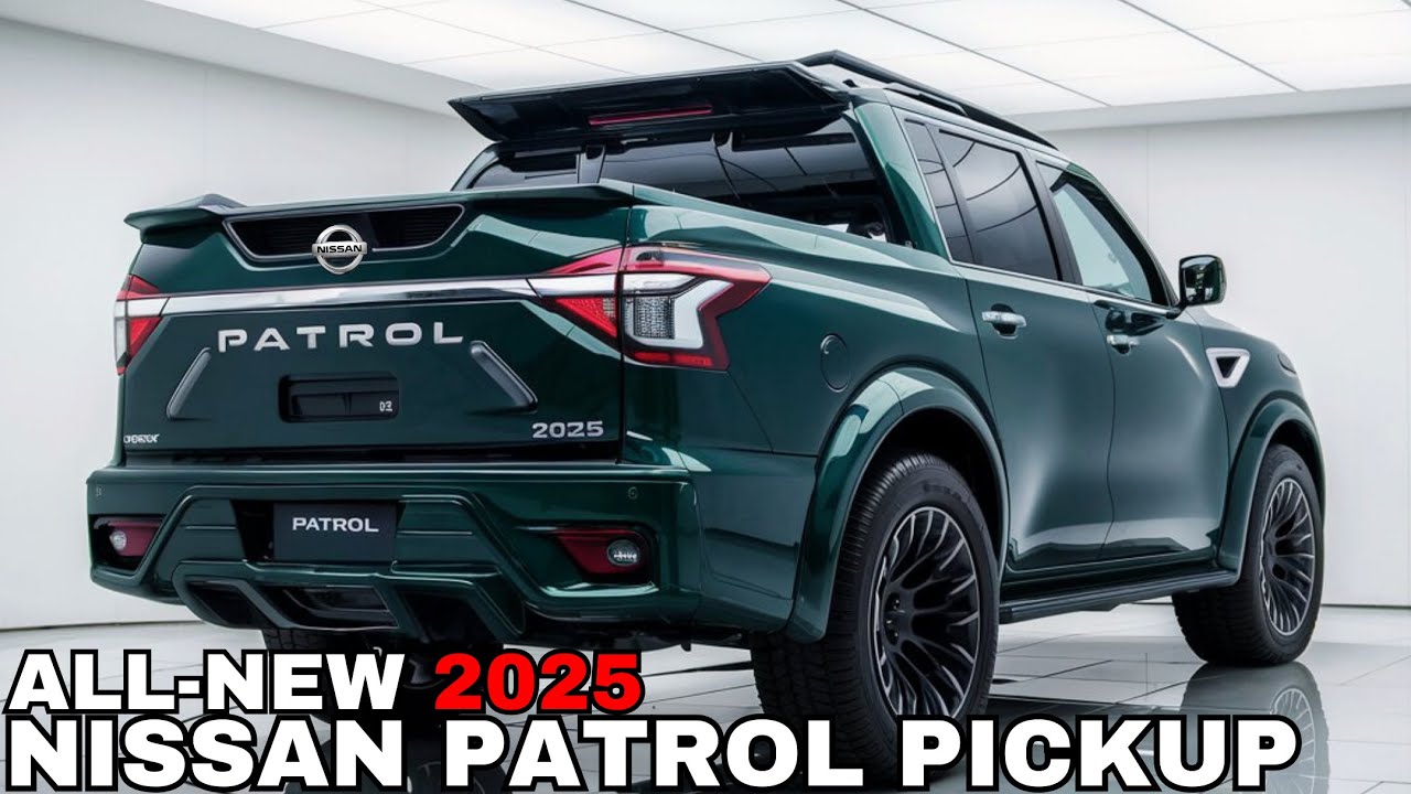 Nova Nissan Patrol Pickup Redesenhada em 2025 A pickup mais potente