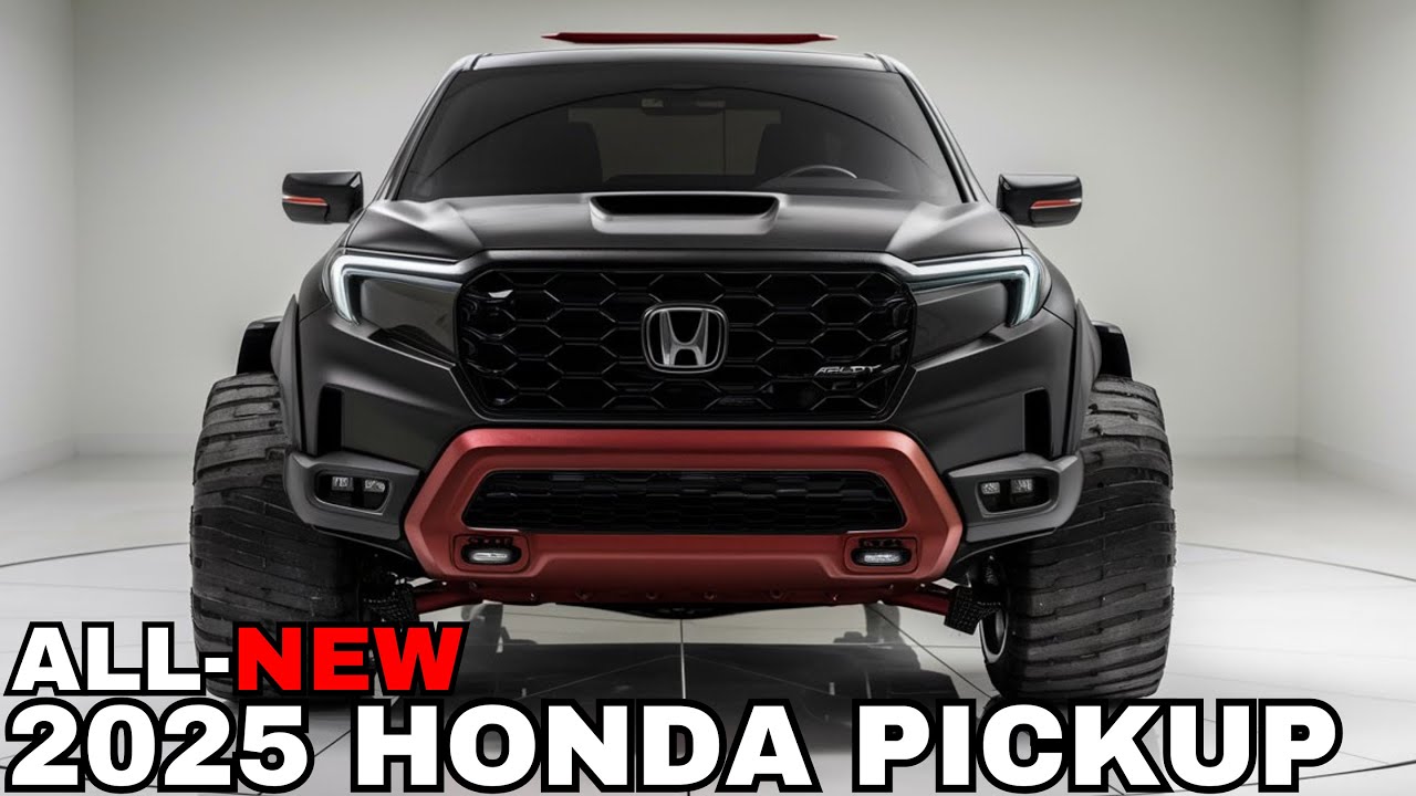 New 2025 Honda pickup launched! Incredible power and color. - Autoia