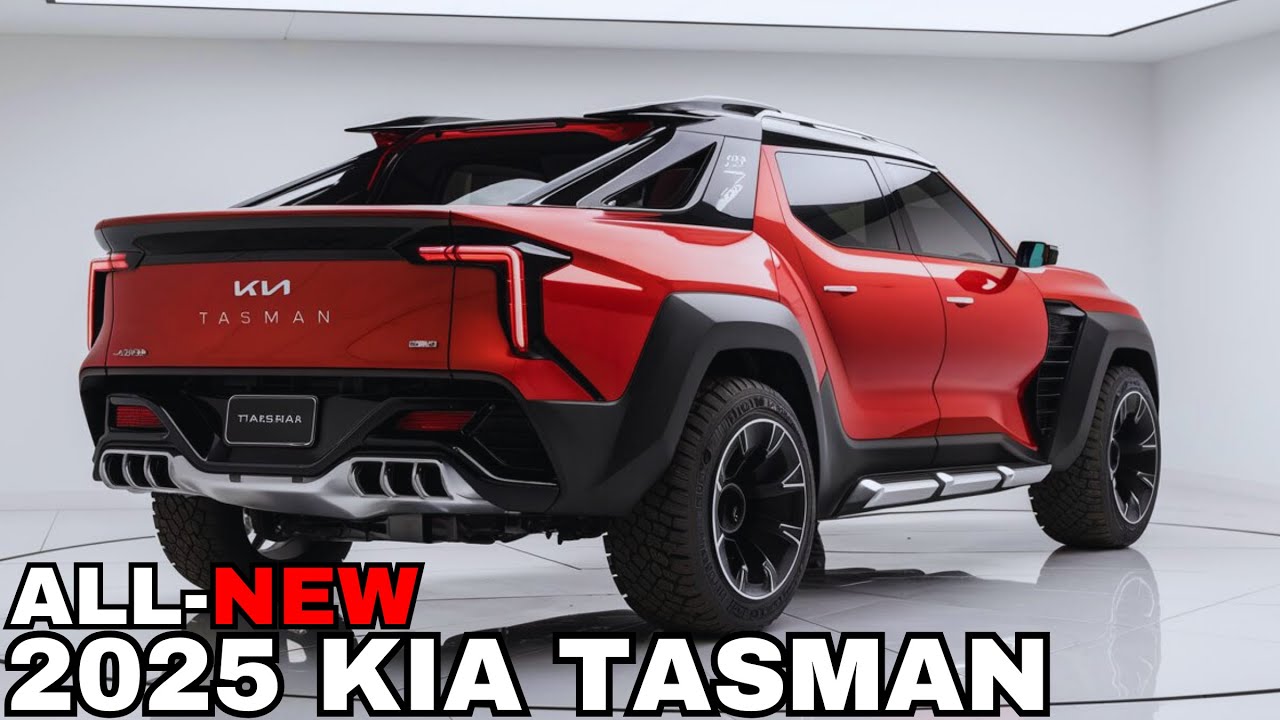 Neuer Kia Tasman Pickup 2025 Vorgestellt – Der Stärkste Truck? - Autoia