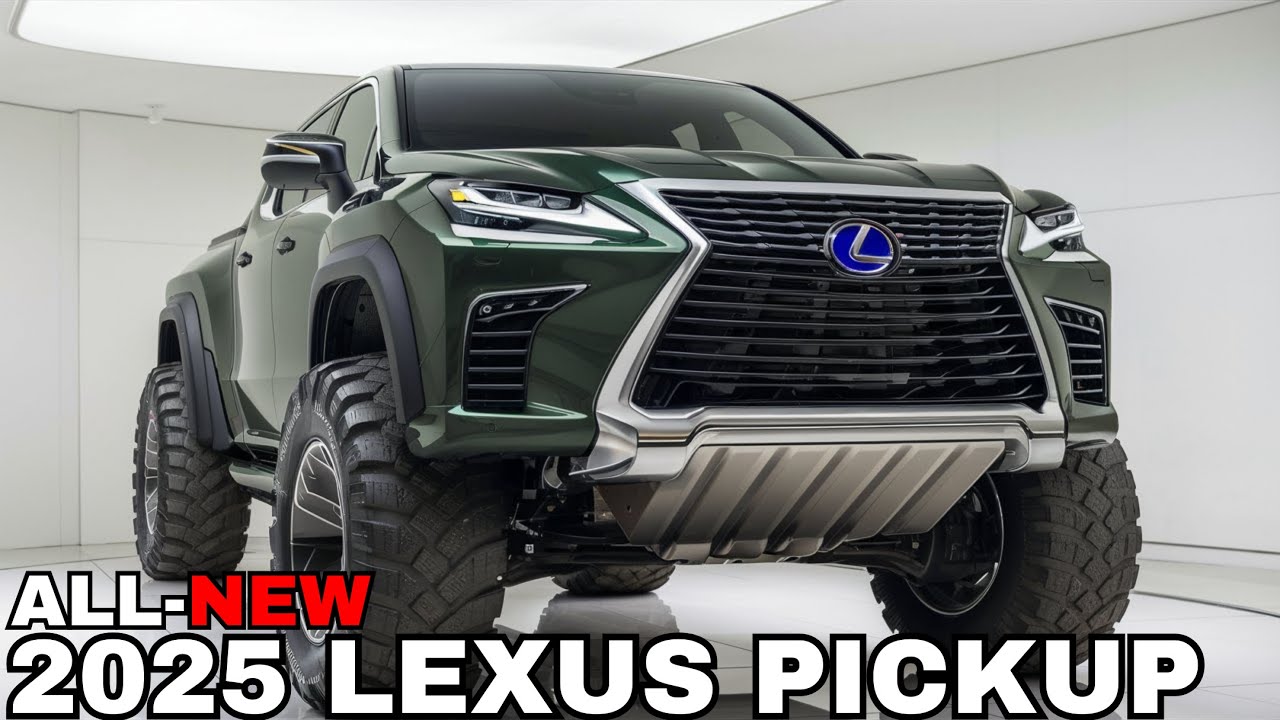 New 2025 Lexus Pickup Revealed Finally! The most powerful pickup