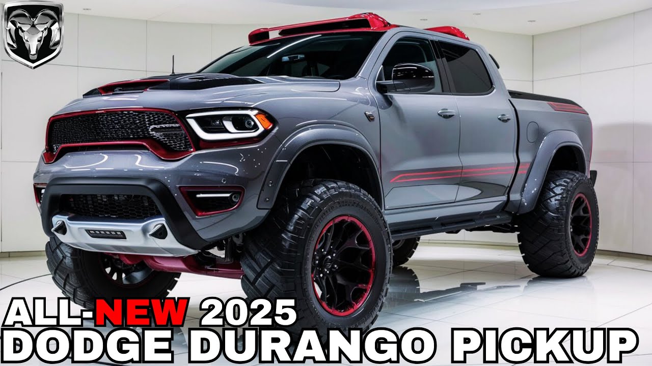 Revealed New 2025 Dodge Durango pickup truck Powerful! Autoia