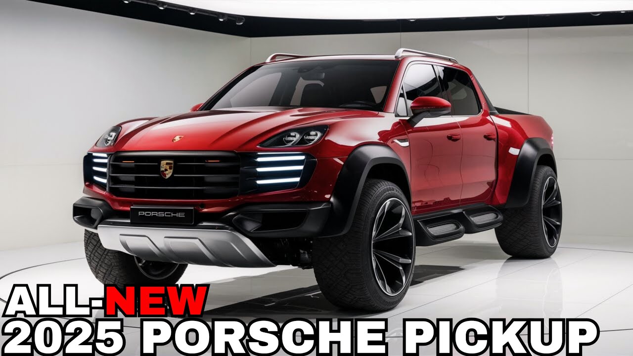 2025 Porsche pickup truck revealed - Luxury and power together. - Autoia