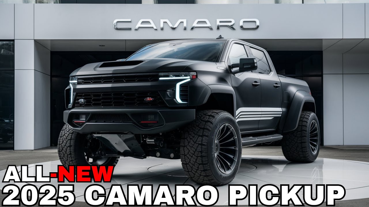 2025 Camaro Pickup Revealed - Superpowerful? Surprise! - Autoia