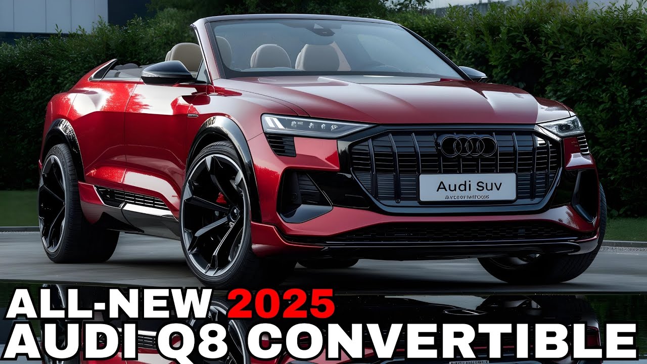 Erstes Audi Q8 Cabriolet des Jahres 2025 enthüllt das erste Cabrio