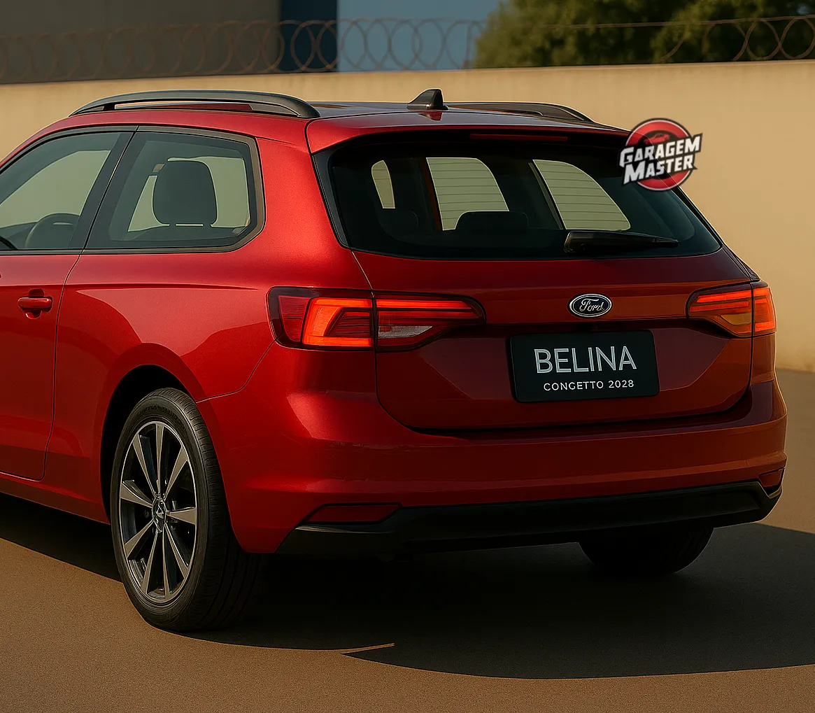 Traseira do Novo Belina Vibe 2026