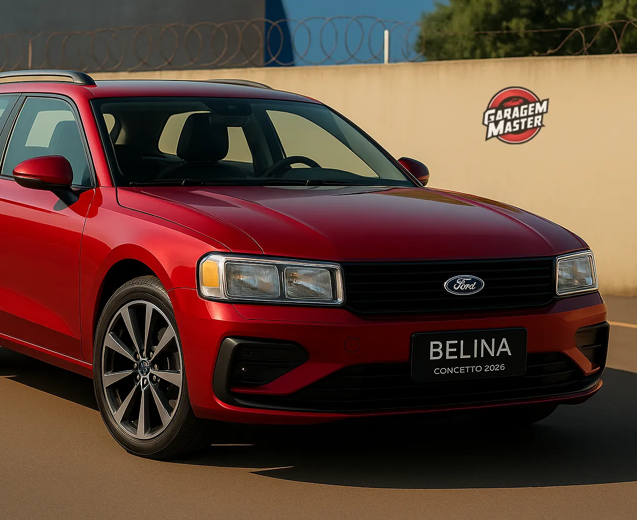 Design frontal do Novo Belina Vibe 2026