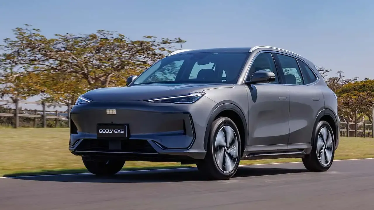 Design do Geely EX5