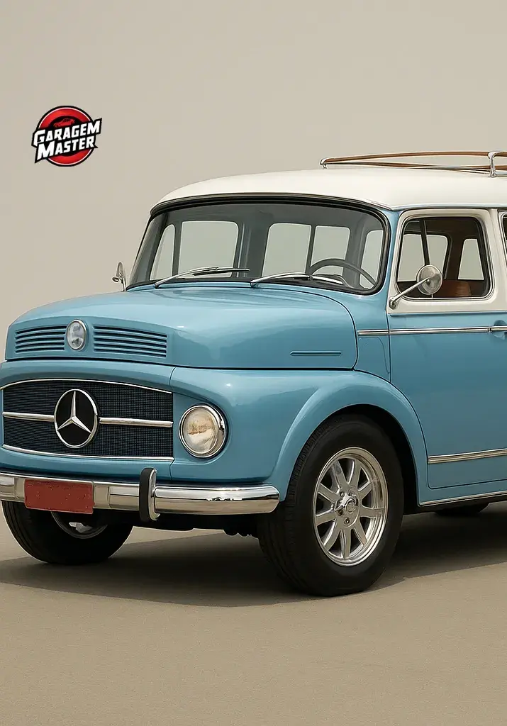 Frontal da Mercedes-Benz 1111 Station Wagon
