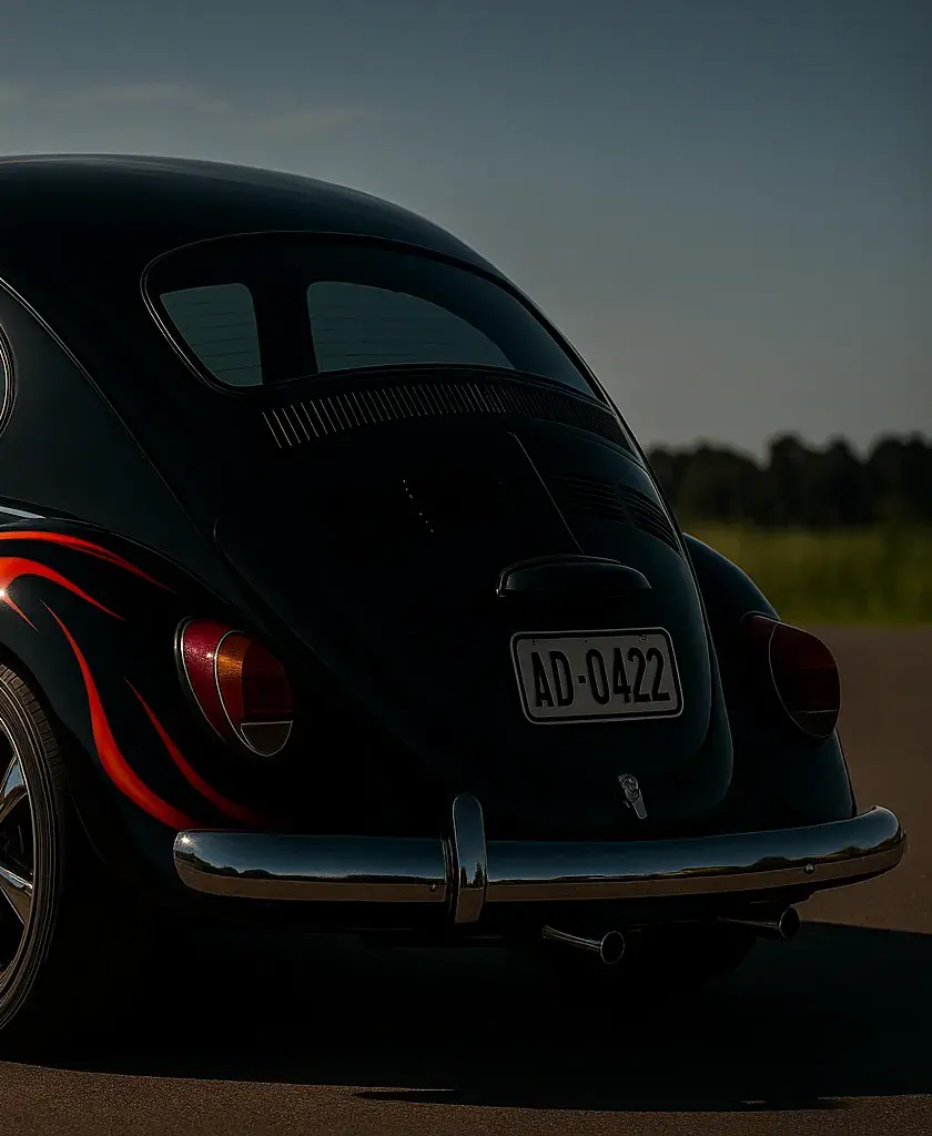 Traseira do Fusca Fênix