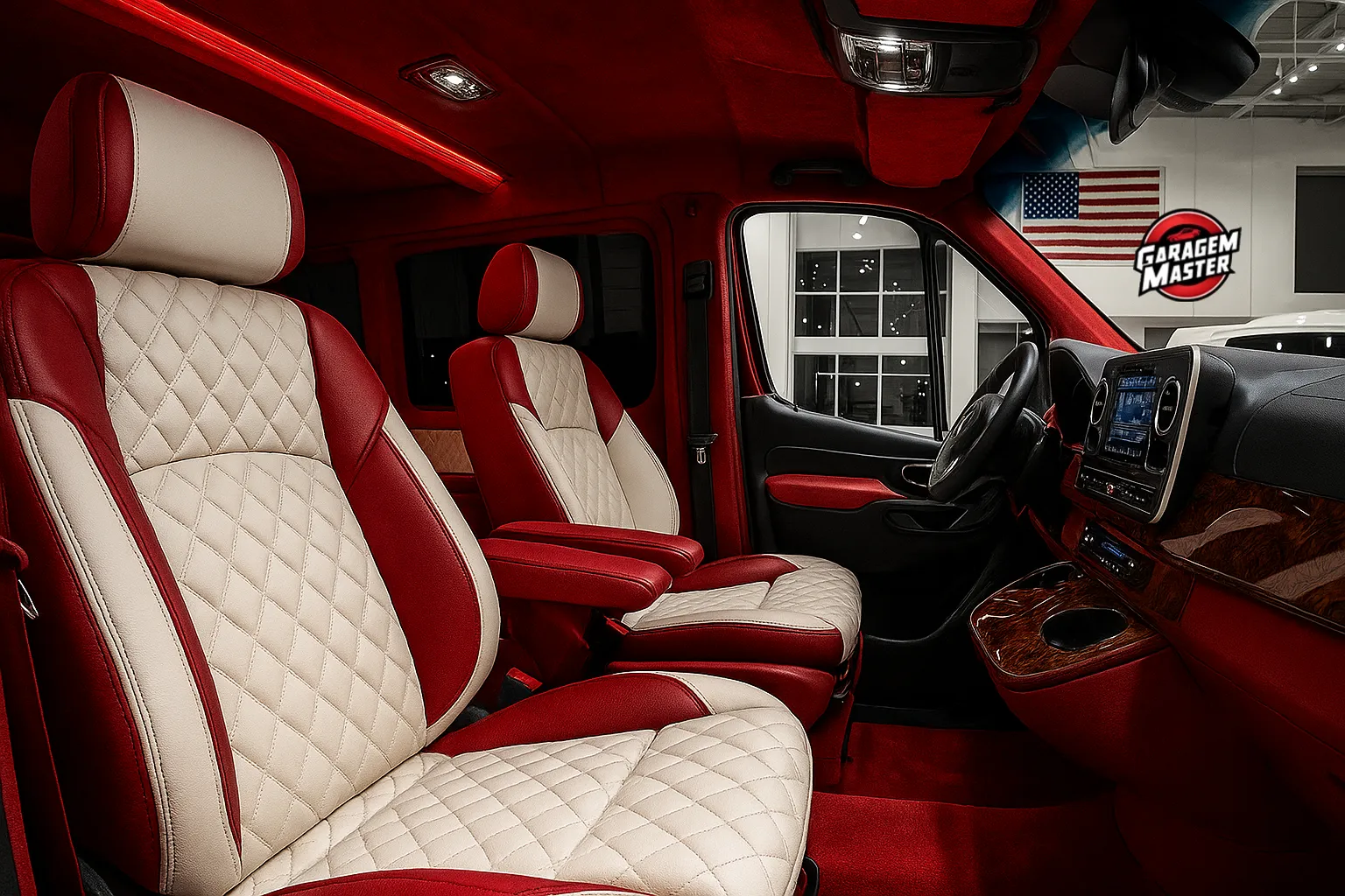 Interior do FuskaVan