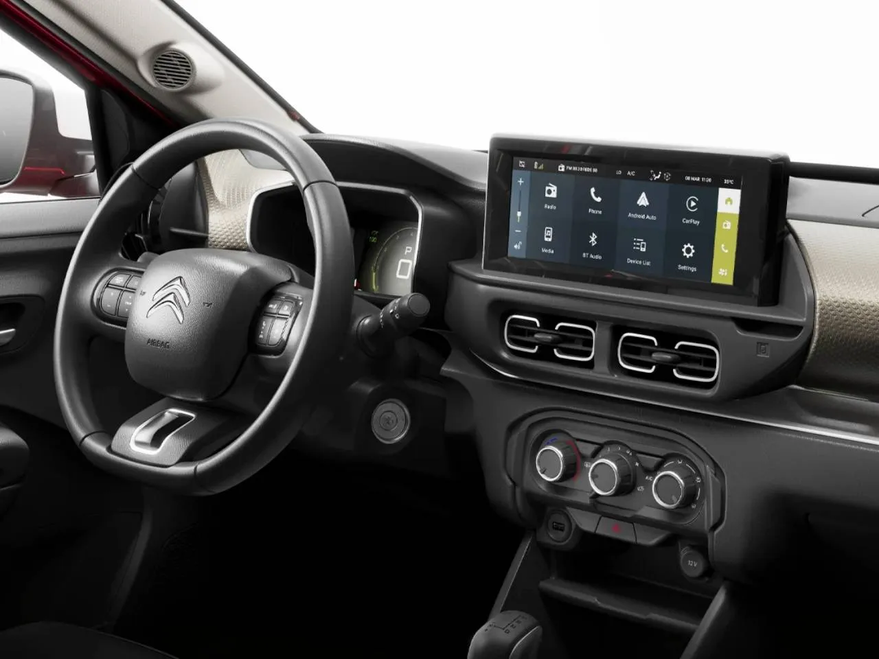 Interior do novo C3 XTR