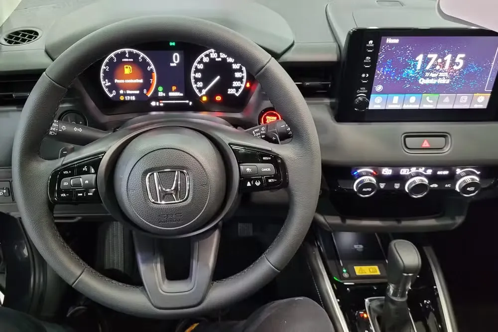 Interior do Honda HR-V EX