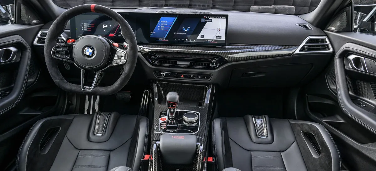 Interior do BMW M2 CS